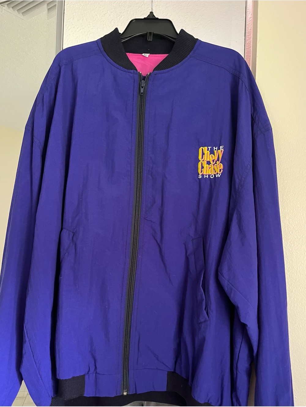 Vintage Chevy Chase Show Bomber Jacket